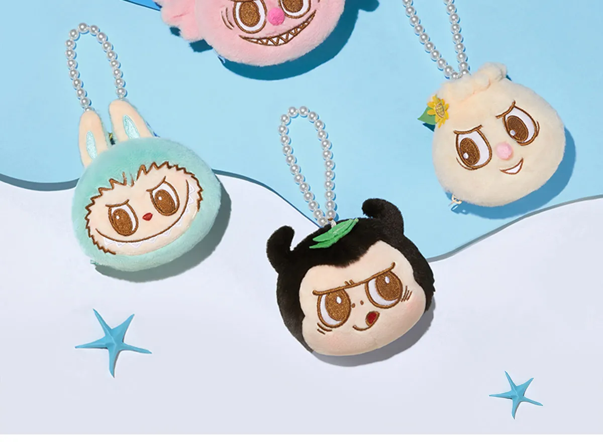 Pop Mart The Monsters 10th Anniversary Tour Series Vinyl Plush Pendant