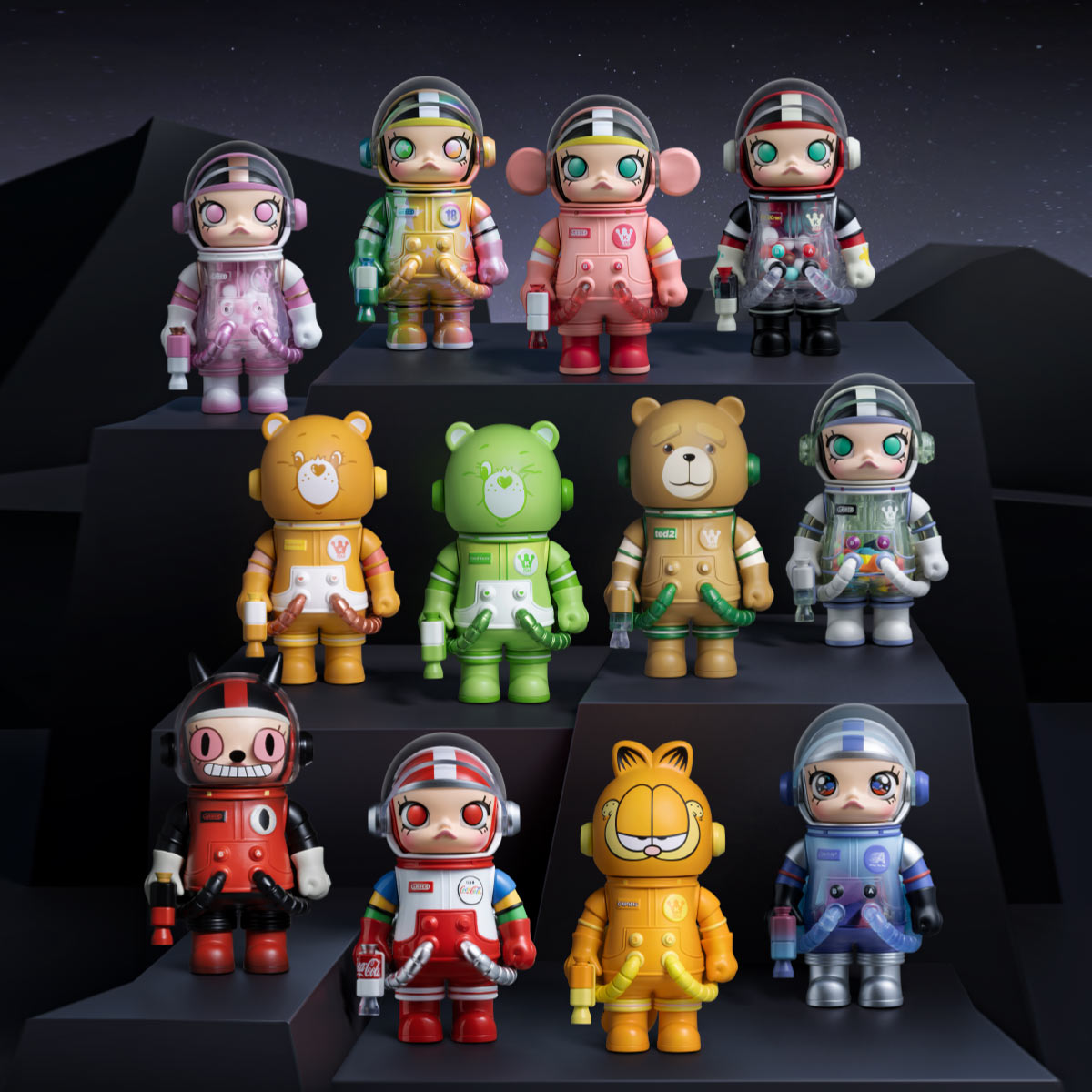 MEGA SPACE MOLLY 100% Series 3 - POP MART (Germany)