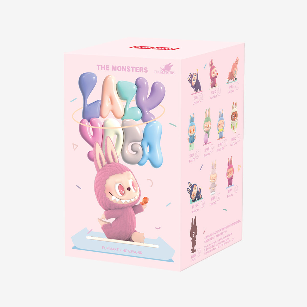 THE MONSTERS Lazy Yoga Series Figures - POP MART (Japan)