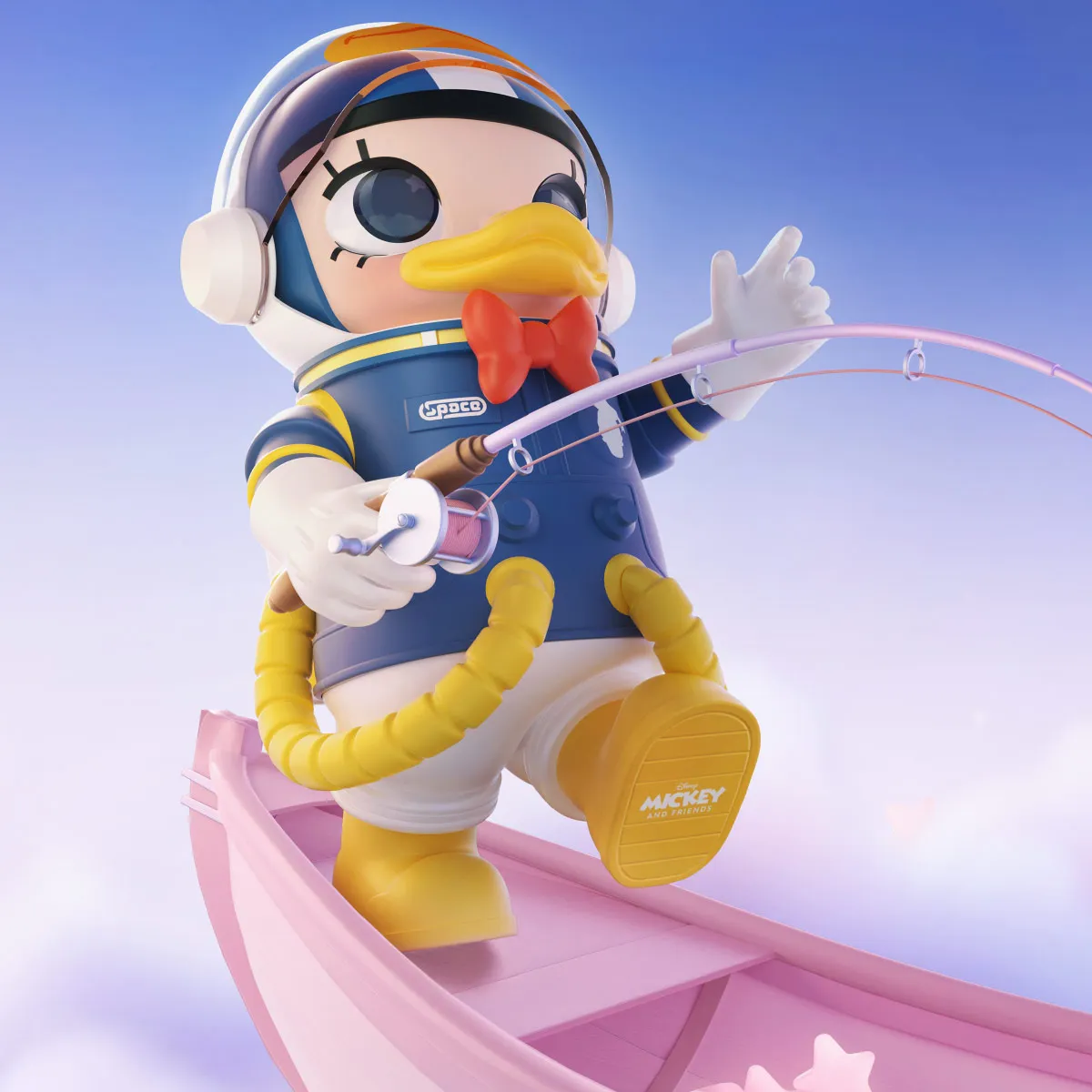 MEGA SPACE MOLLY 400% Donald Duck - POP MART (Japan)