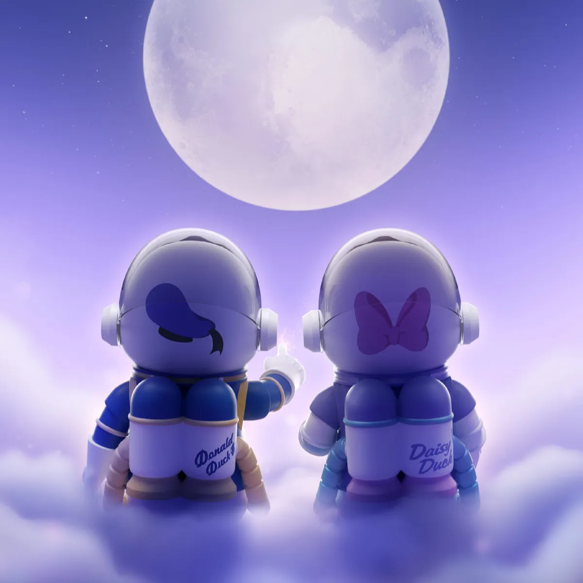 MEGA SPACE MOLLY 400% Donald Duck - POP MART (Japan)