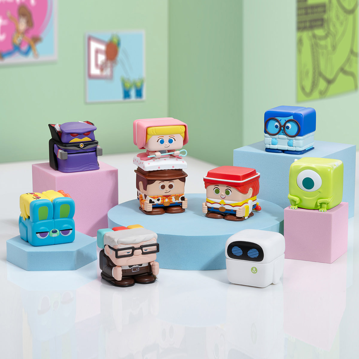 その他 popmart pop cube pixar mickey Disney/Pixar POP CUBE-1 Series Figures | Blind Boxes - POP