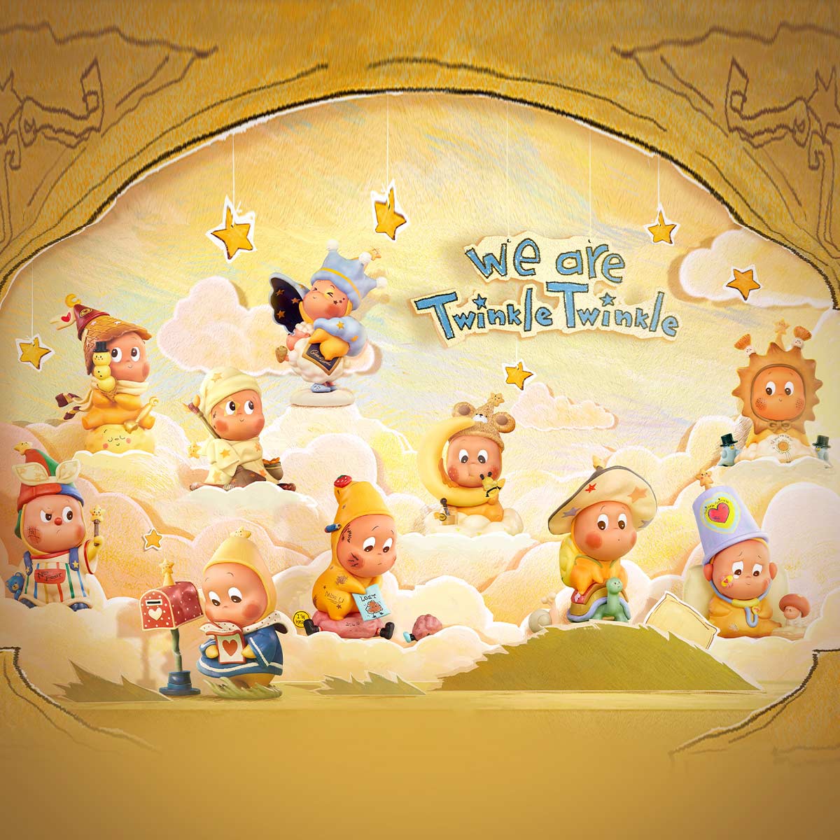 その他 POP MART We Are Twinkle Twinkle We are Twinkle Twinkle Series Figures - POP MART (Italy)