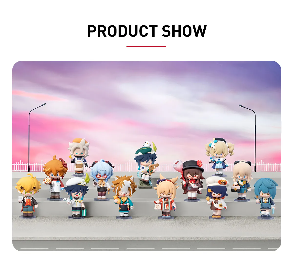 Genshin Impact Dress-Up Dreams Themed Chibi Series Figures - POP MART ...