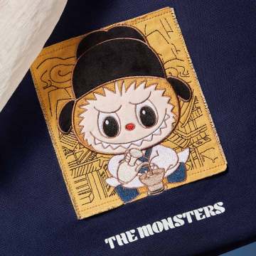 THE MONSTERS Let's Have Fun Together Series-Canvas Bag - POP