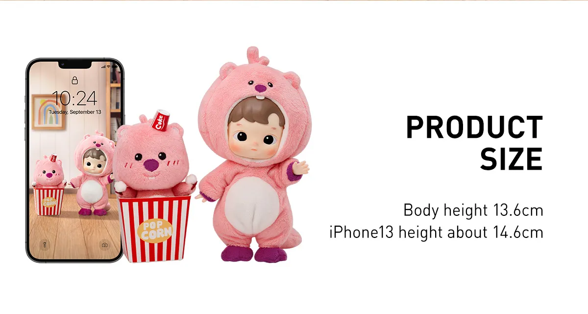 HACIPUPU × ZANMANG LOOPY Action Figure - POP MART (Australia)
