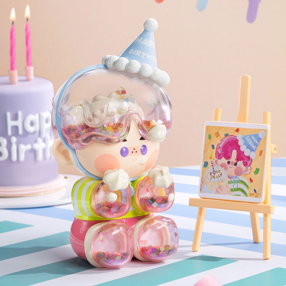 PINO JELLY Birthday Bash Figurine - POP MART (Netherlands)