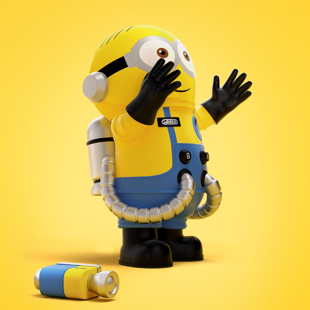 MEGA コレクション 400% SPACE MOLLY Minions Amazon.com: POP MART MEGA Space Molly 400% Minions