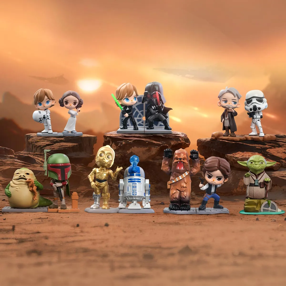 Star Wars Series Figures - POP MART (Japan)