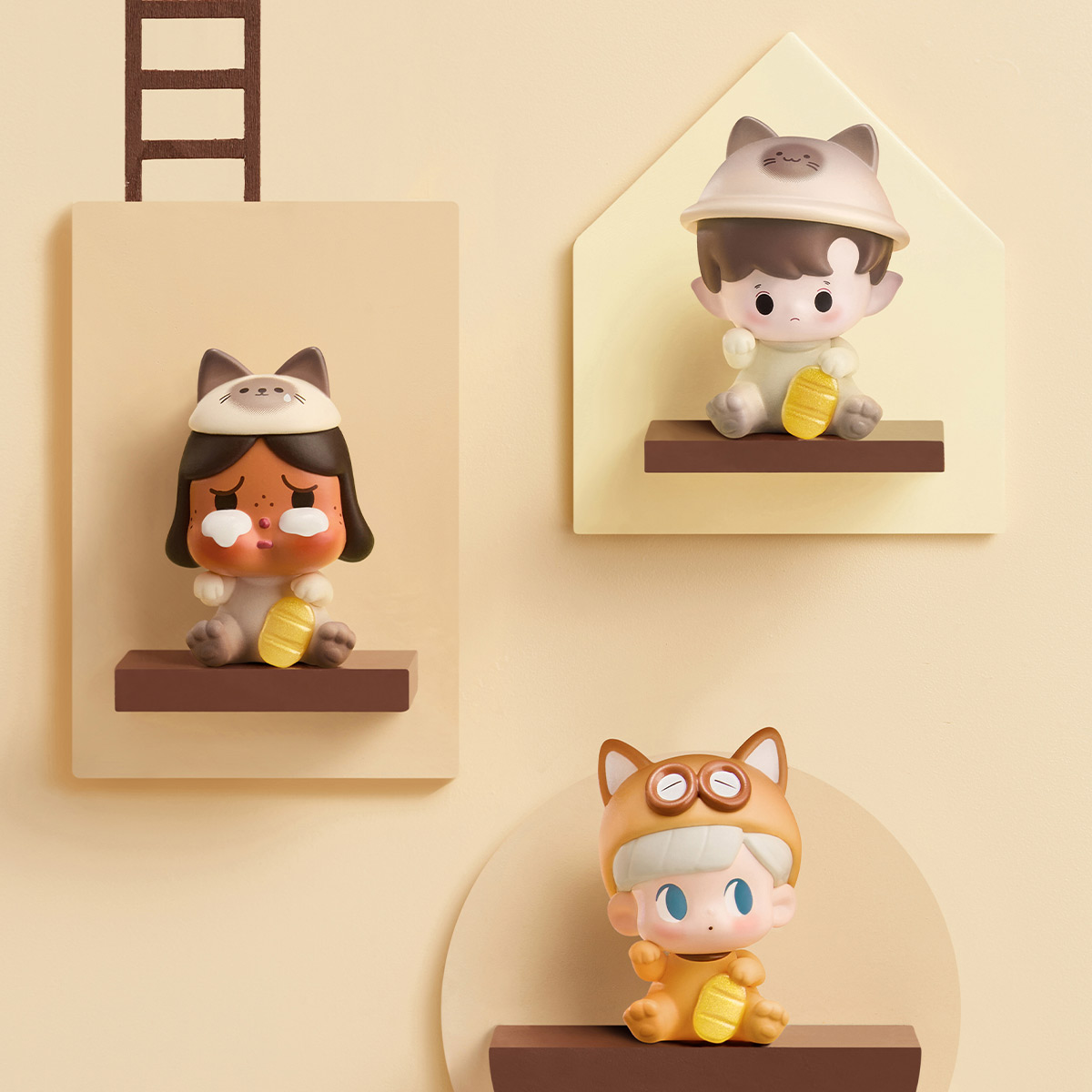 POP BEAN Lucky Cat Series - POP MART (Japan)
