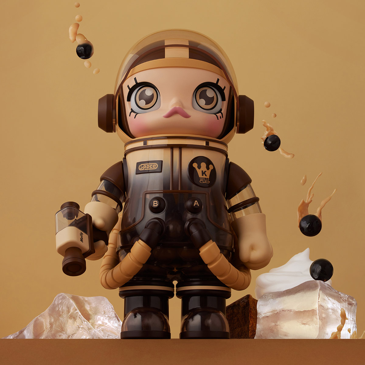 MEGA SPACE MOLLY 400% BUBBLE TEA - POP MART (Japan)
