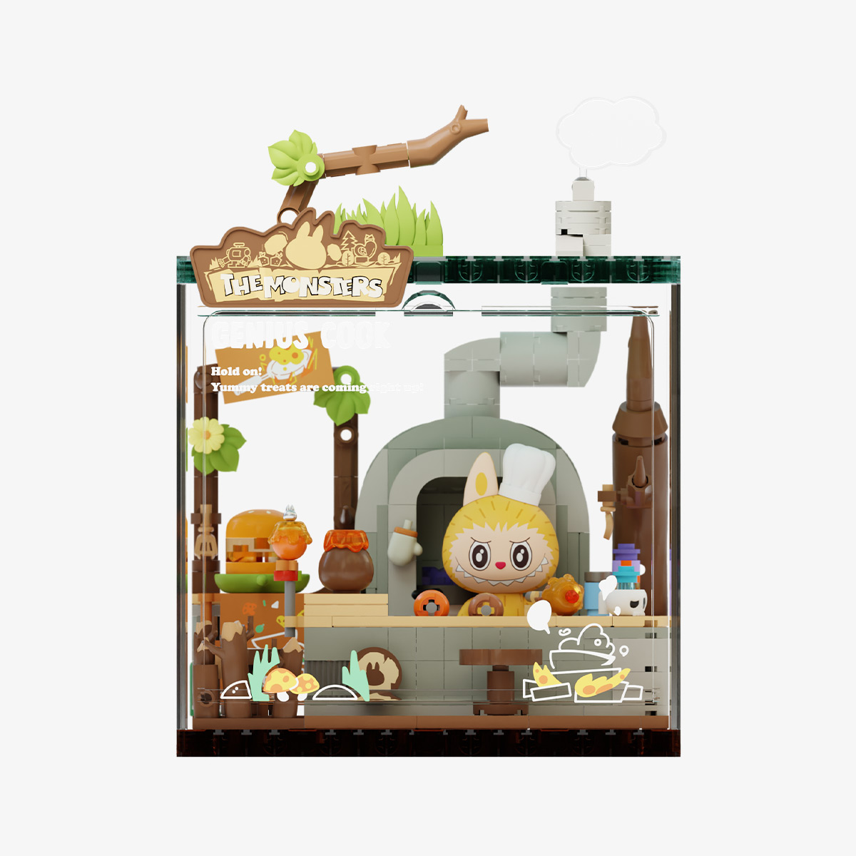 THE MONSTERS Forest Secret Base Series Blocks Wave II
