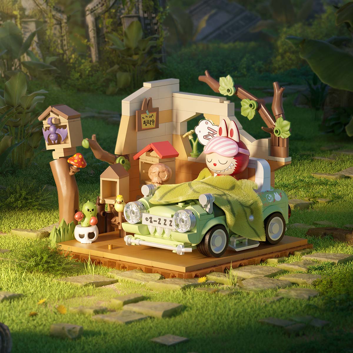 その他 THE MONSTERS Forest Secret Base THE MONSTERS Forest Secret Base Series Blocks - POP MART
