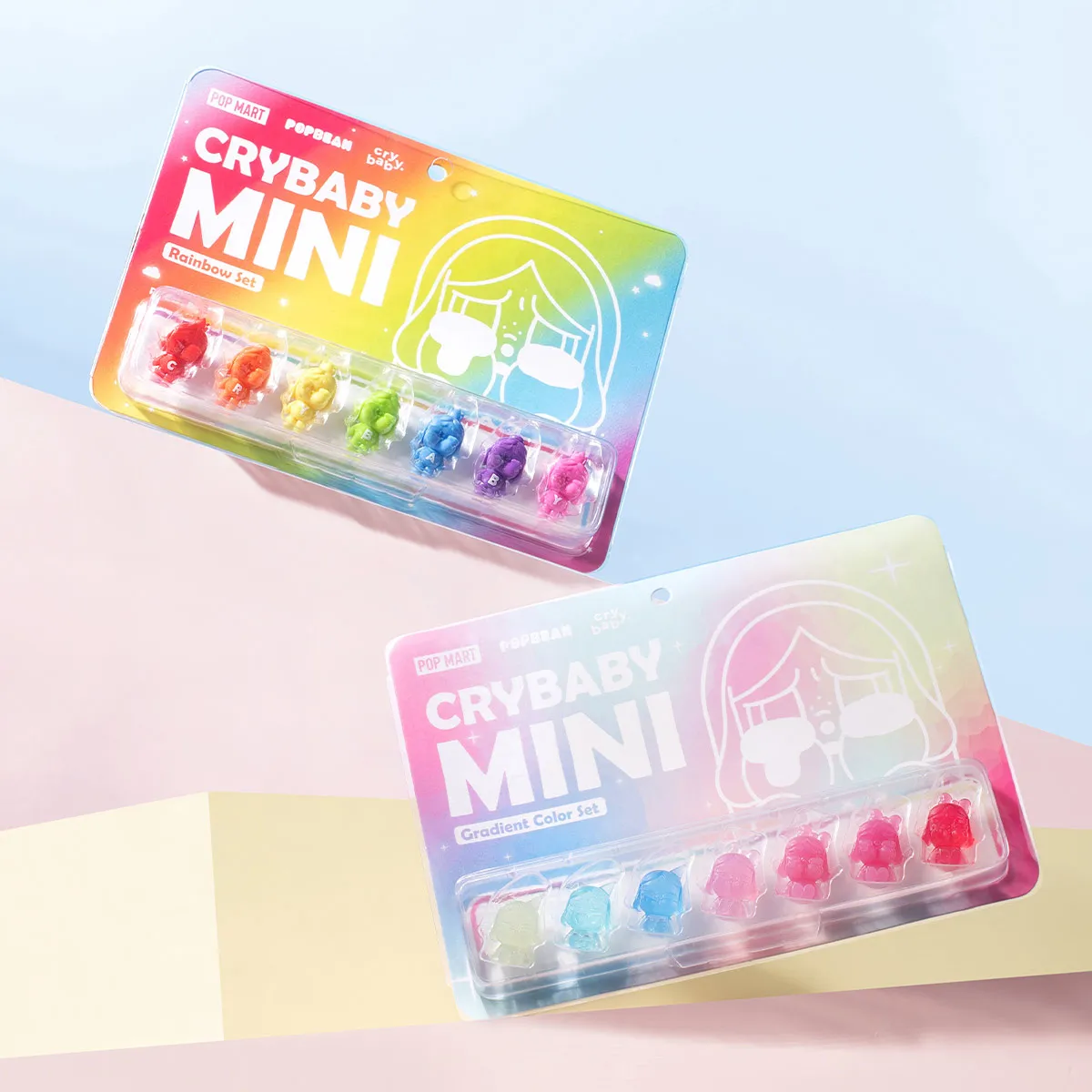 POP BEAN CRYBABY MINI FIGURE - POP MART (Japan)