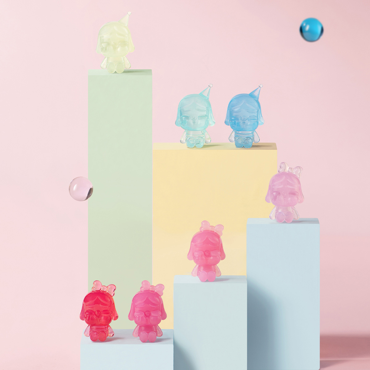 Pop mart pop bean crybabyだけ除く！ Pop Mart Pop Bean Crybaby Mini Figure