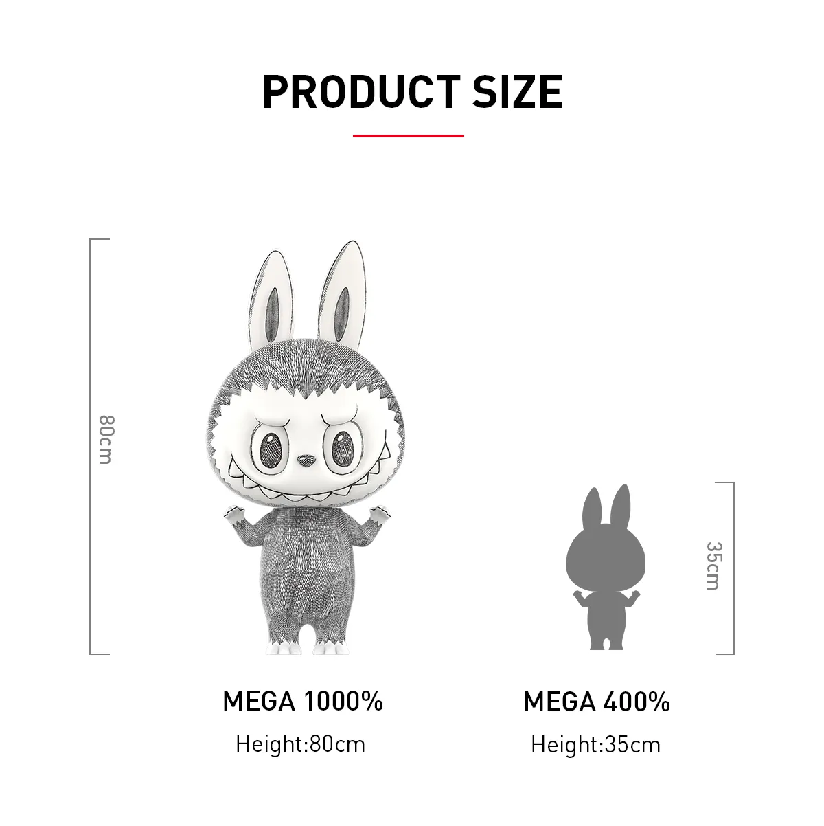MEGA LABUBU 1000% Sketch - POP MART (Japan) MEGA LABUBU 1000% Sketch - POP MART (Japan)