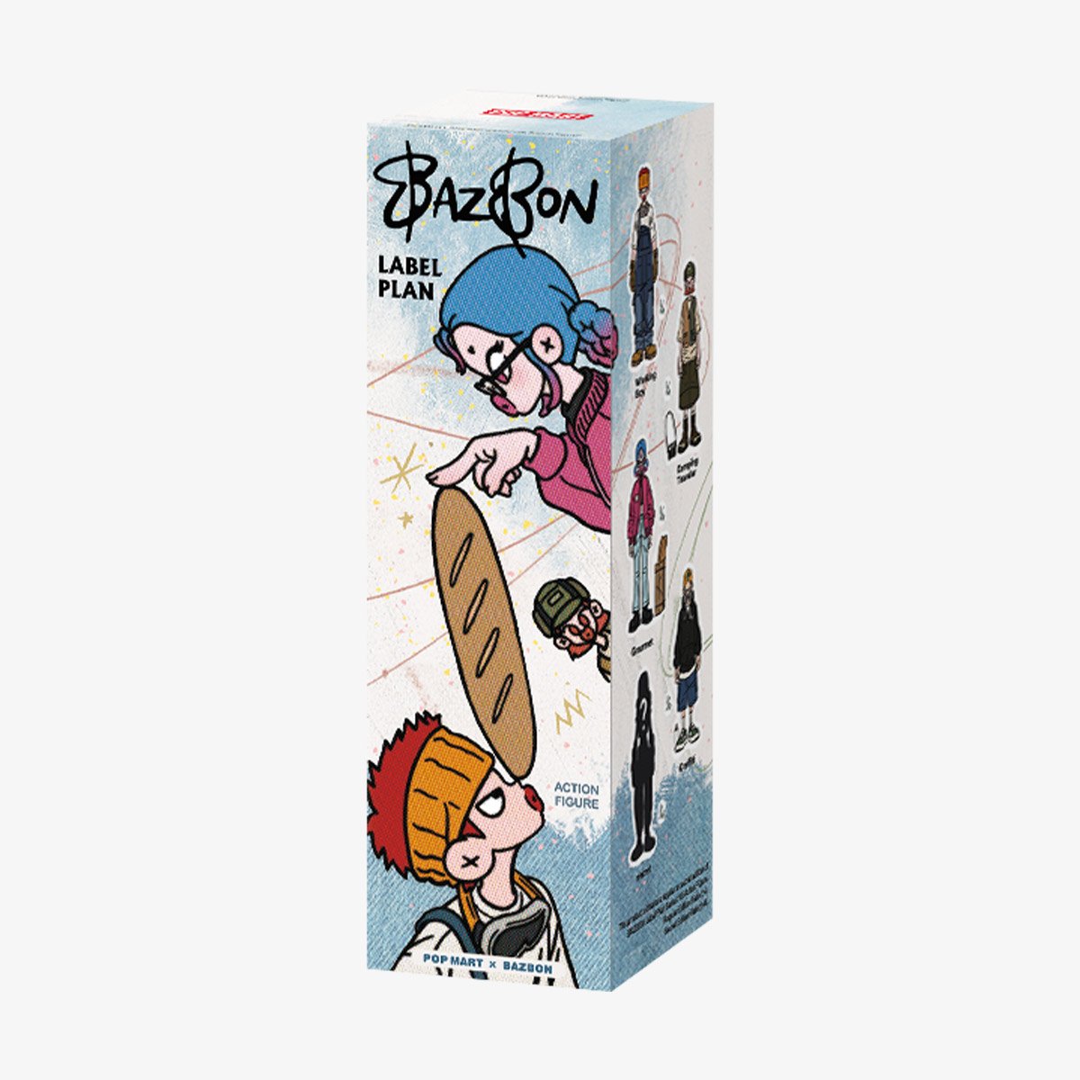BAZBON Label Plan Series 1/8 Action Figure - POP MART