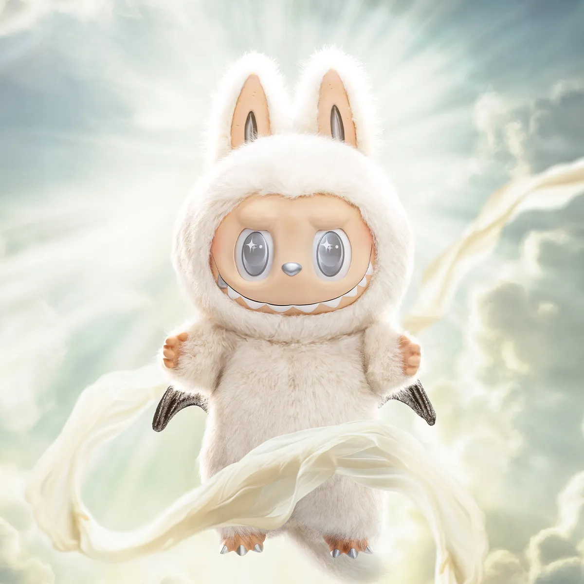 THE MONSTERS - ANGEL IN CLOUDS Vinyl Face Doll - POP MART 