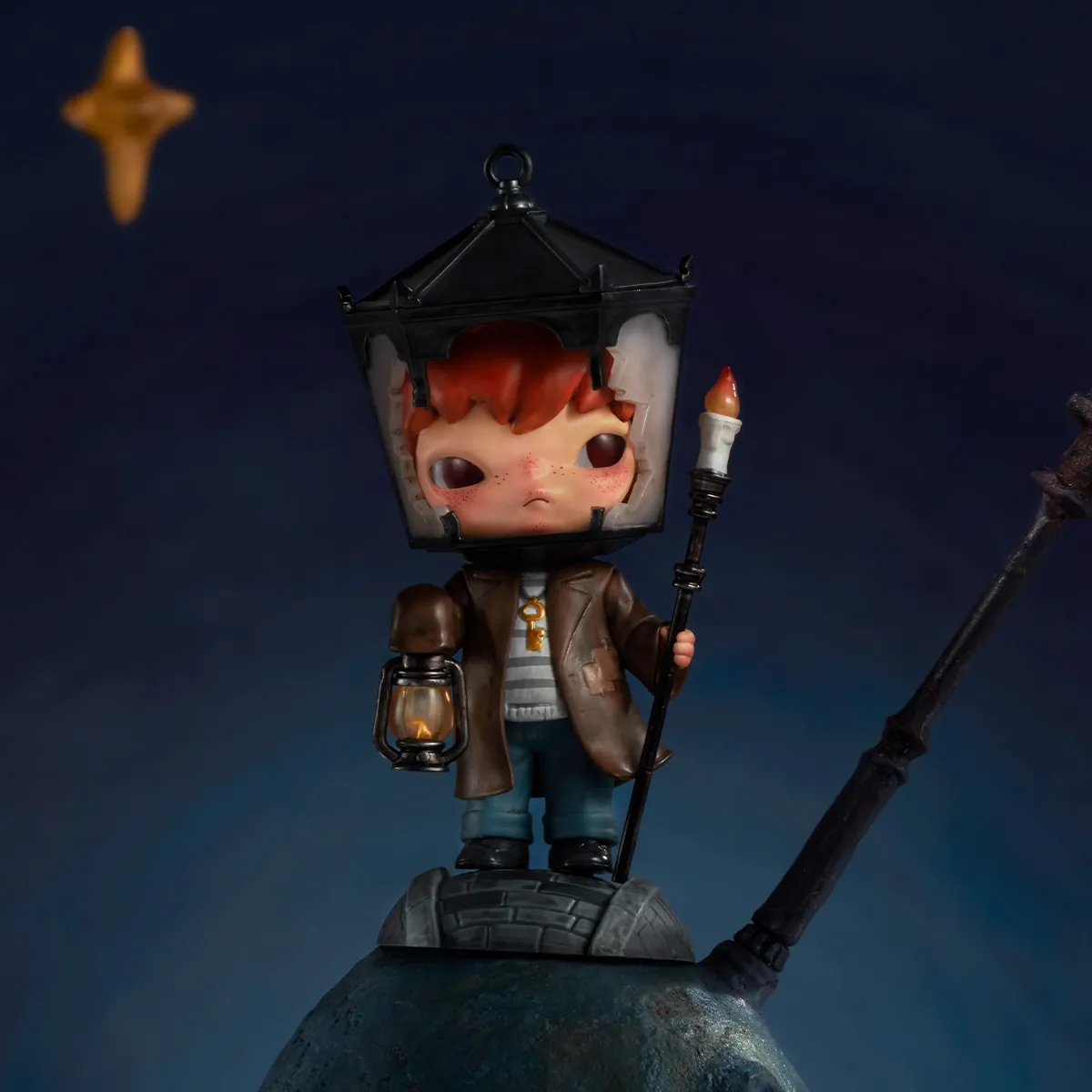 Boîte Popmart HIRONO Pliée Avec Carte - Neuf, Collection Figurine
