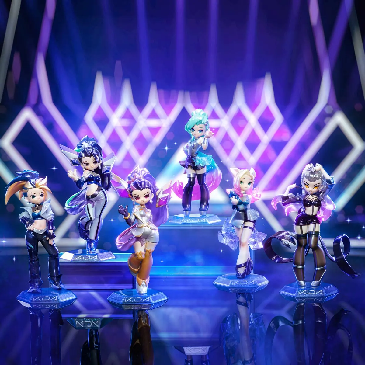 League of Legends K/DA ALL OUT Series Figures - POP MART (Japan)