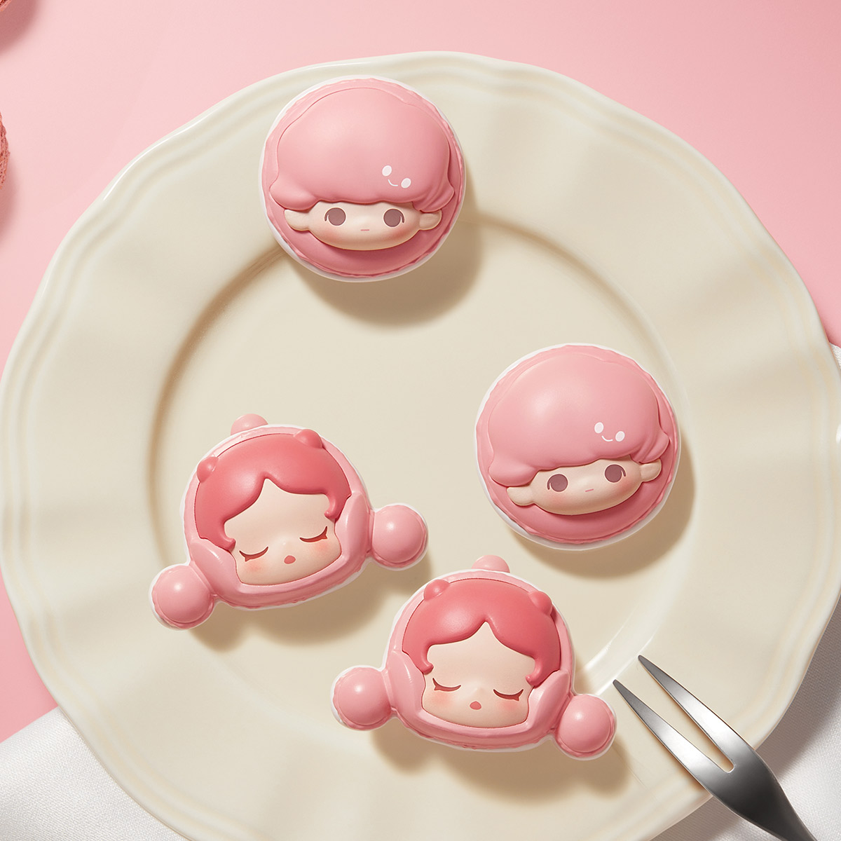 JP POP MART MACARON 2ピースセット Amazon | POP MART THE MONSTERS Exciting Macaron ぬいぐるみ