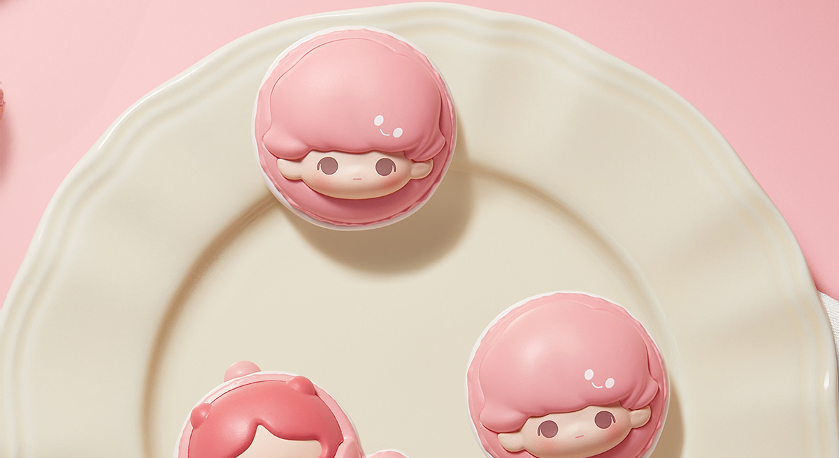 POP BEAN Macaron Set（France Limited） - POP MART (France)