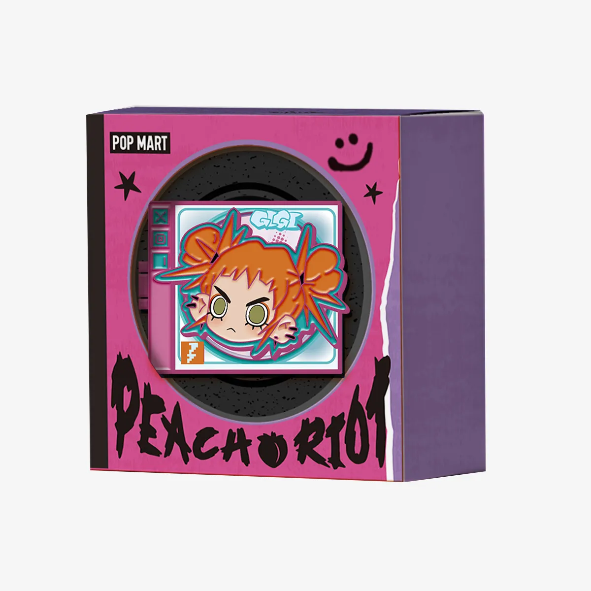 Lil Peach Riot：Loading! Series-Pin - POP MART (Japan)