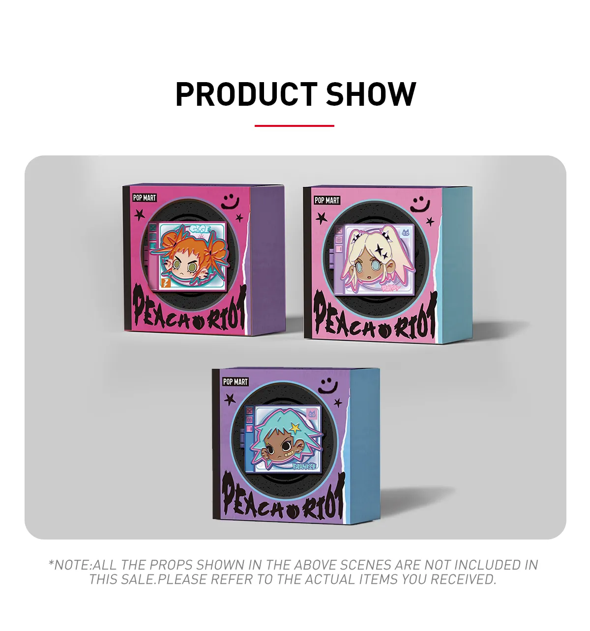 Lil Peach Riot：Loading! Series-Pin - POP MART (South Korea)