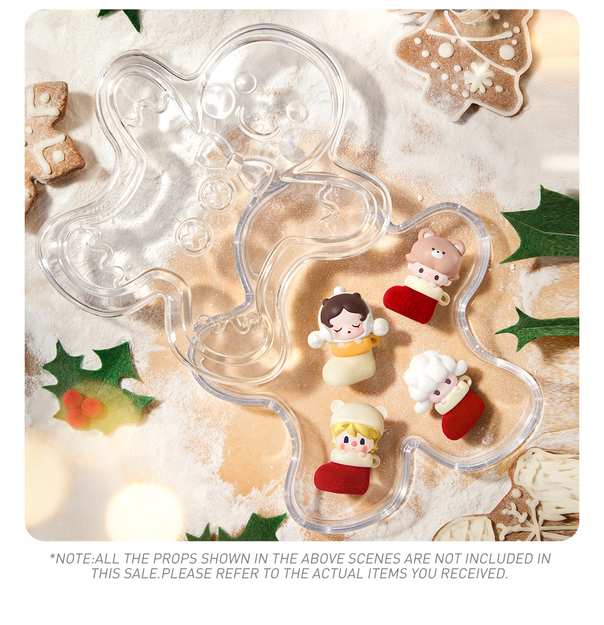 POP BEAN Christmas Sock Series Box Set - POP MART (Japan)