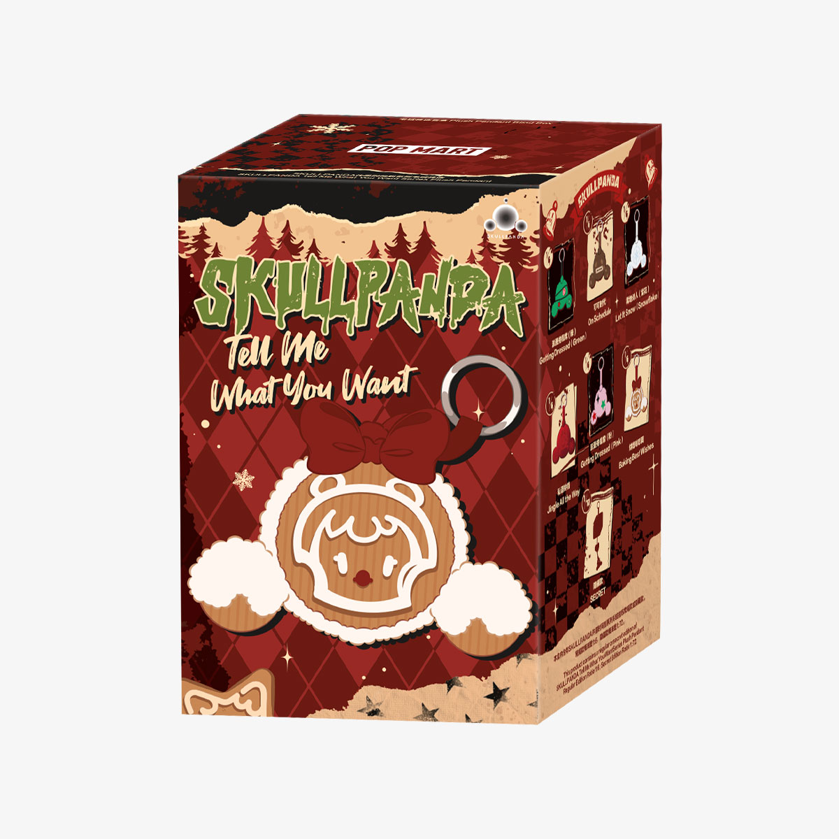 SKULLPANDA Tell Me What You Want Series Plush Pendant - POP MART