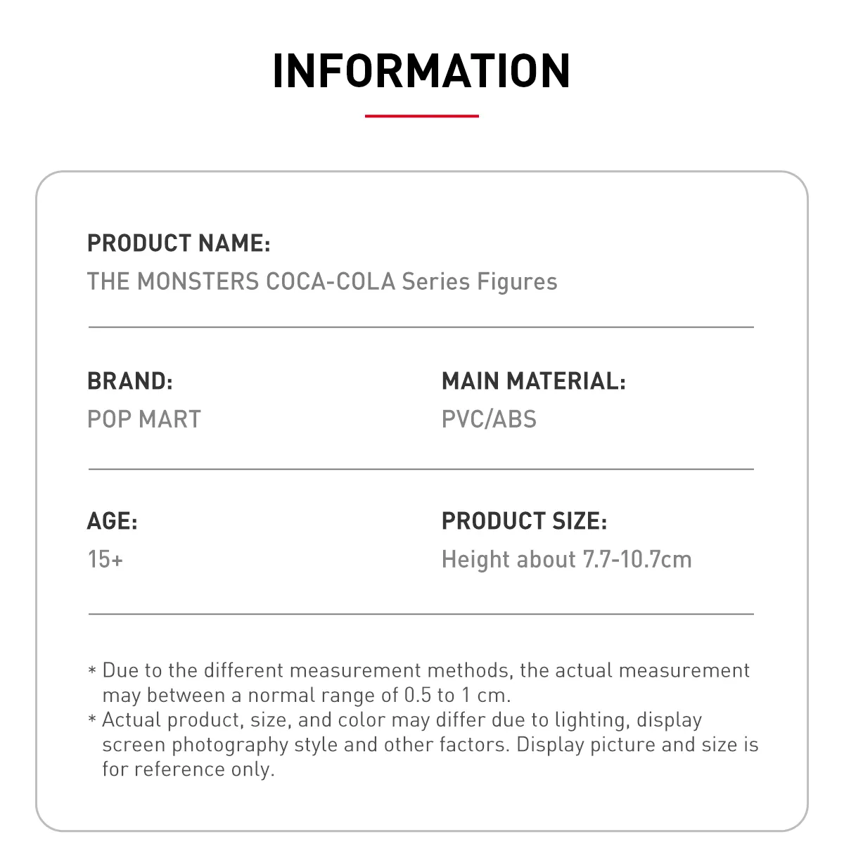 Chainco.store | Pop Mart The Monsters Coca-Cola Series – Sesame Bean Vinyl Figure