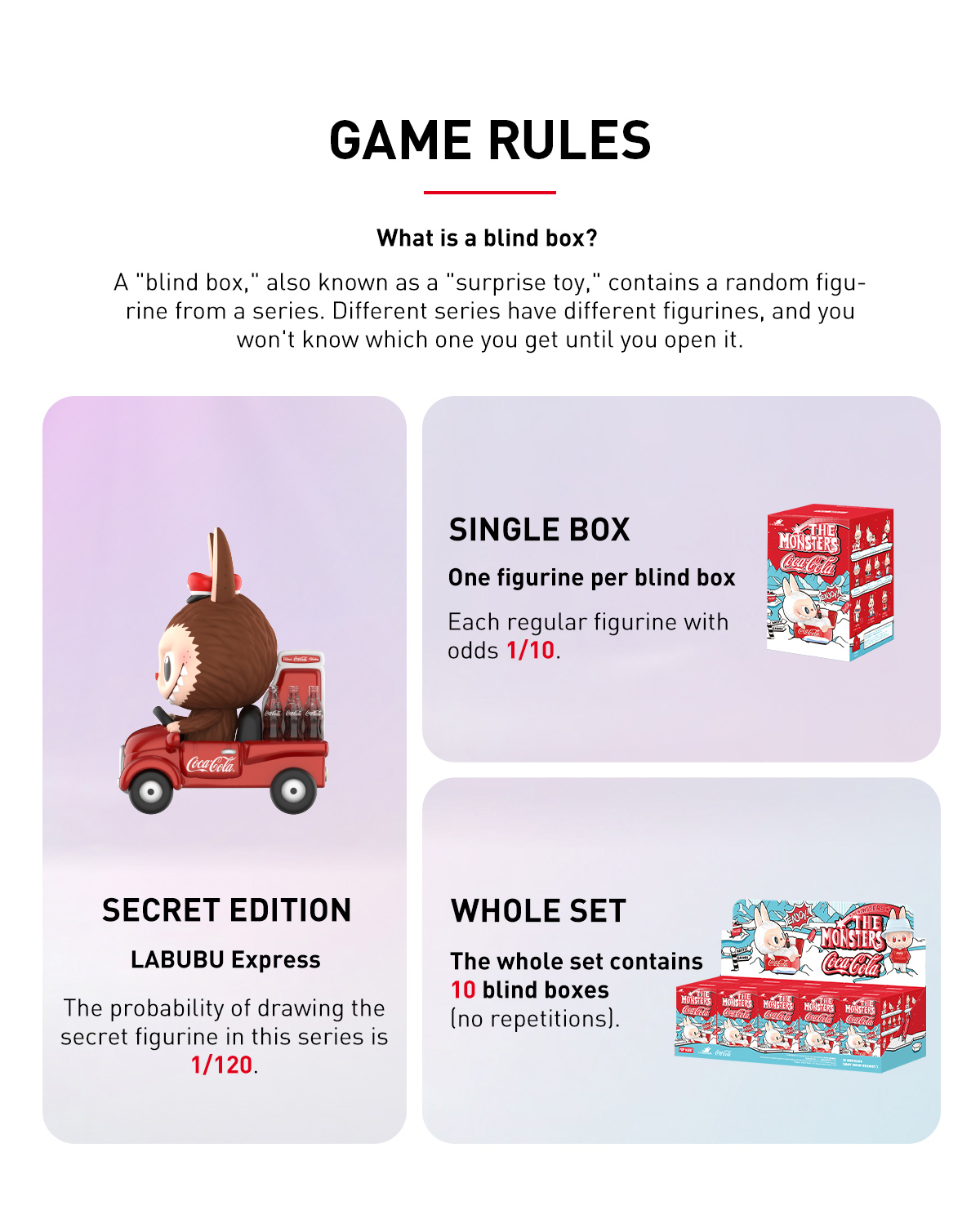 THE MONSTERS COCA-COLA Series Figures - POP MART (Japan)