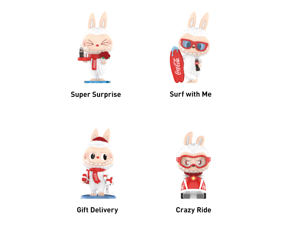 THE MONSTERS COCA-COLA Series Figures - POP MART (Japan)