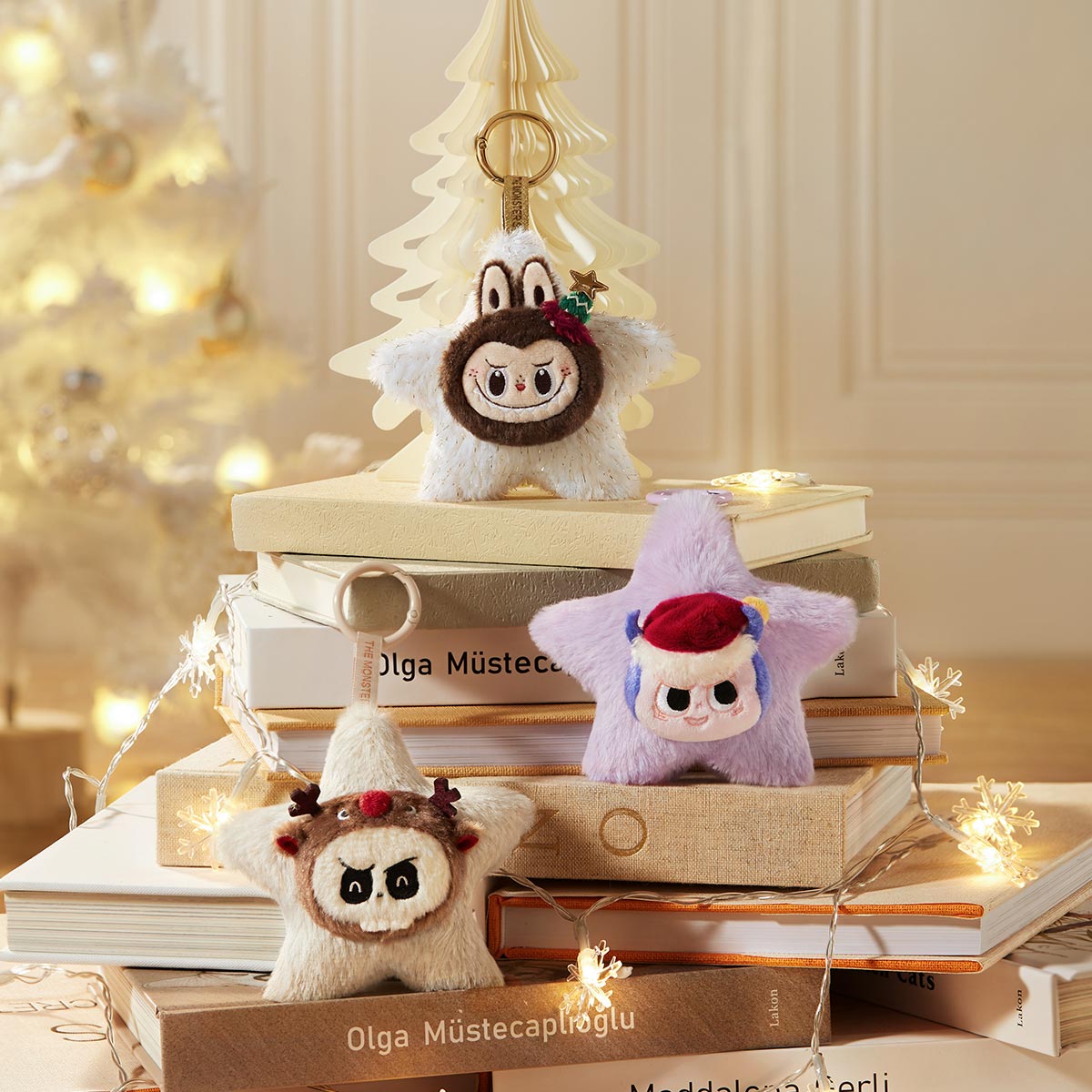 THE MONSTERS Classic Series-Sparkly Plush Pendant Blind Box THE MONSTERS Classic Series-Sparkly Plush Pendant Blind Box
