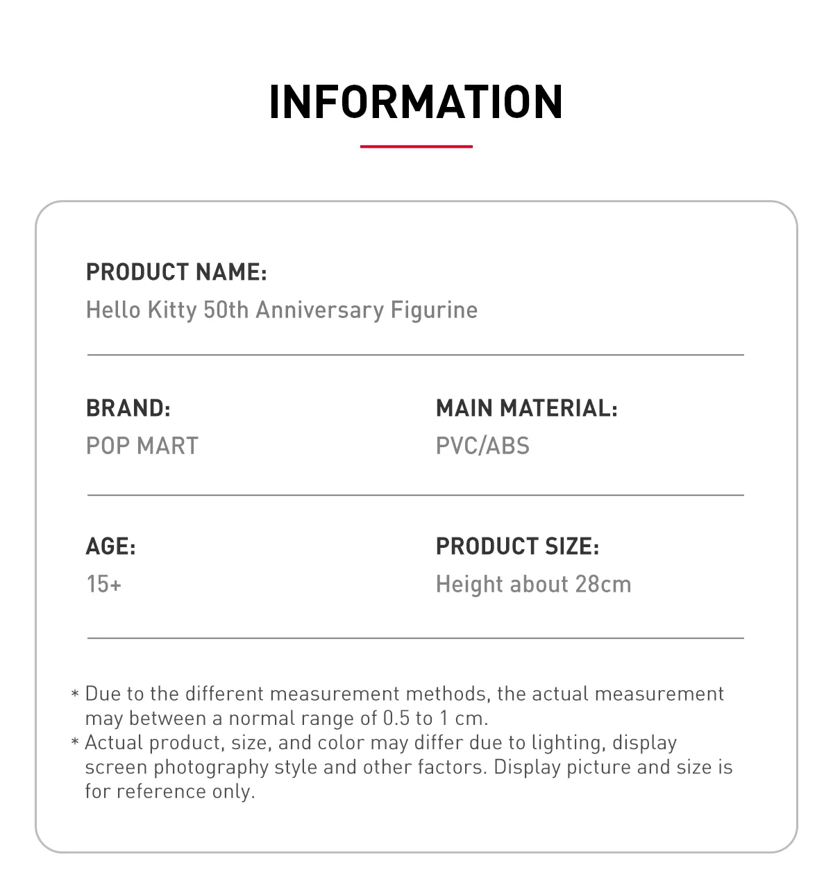 Hello Kitty 50th Anniversary Figurine POP MART Vietnam hello-kitty-50th-anniversary-figurine-pop-mart-vietnam