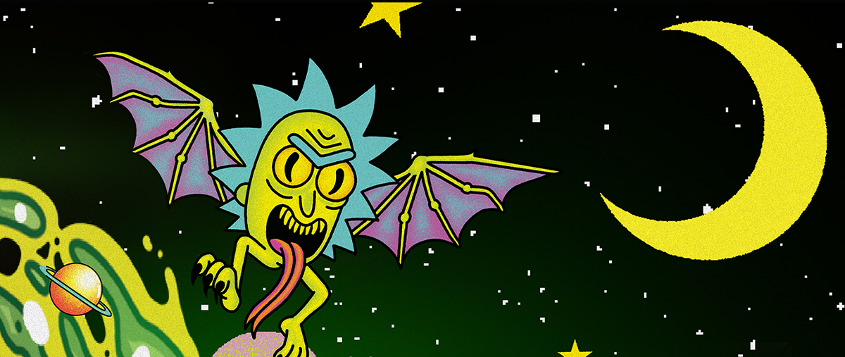 MEGA SPACE MOLLY 400% Rick and Morty - POP MART (Australia)