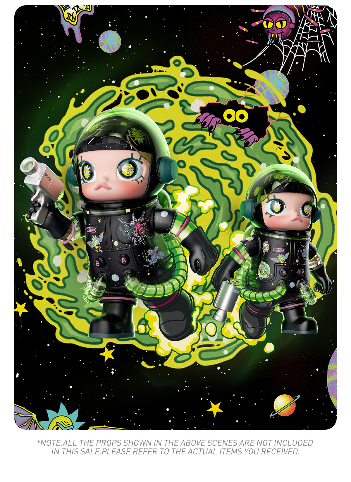 MEGA SPACE MOLLY 400% Rick and Morty - POP MART (Slovakia)