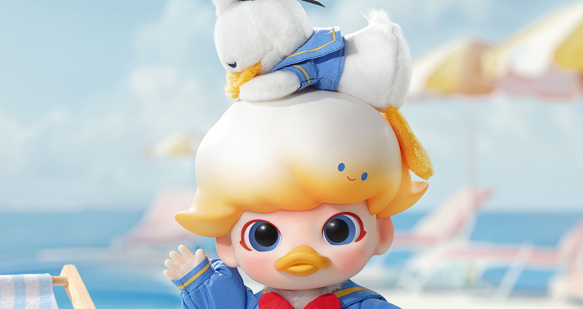 DIMOO WORLD x DISNEY ぬいぐるみ DONALD DUCK POPMART DIMOO WORLD × DISNEY ドナルド ぬいぐるみ② - メルカリ