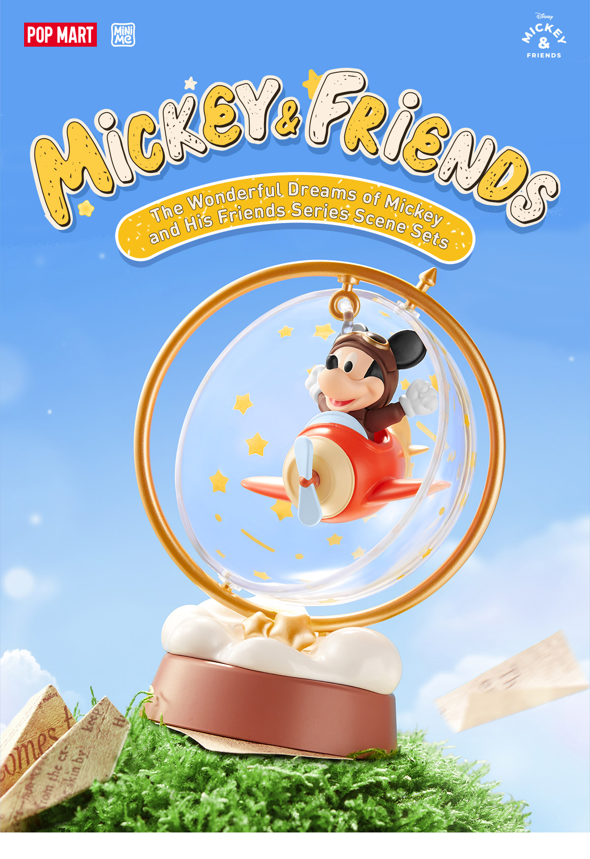 The Wonderful Dreams of Mickey and His Friends Series Scene Sets