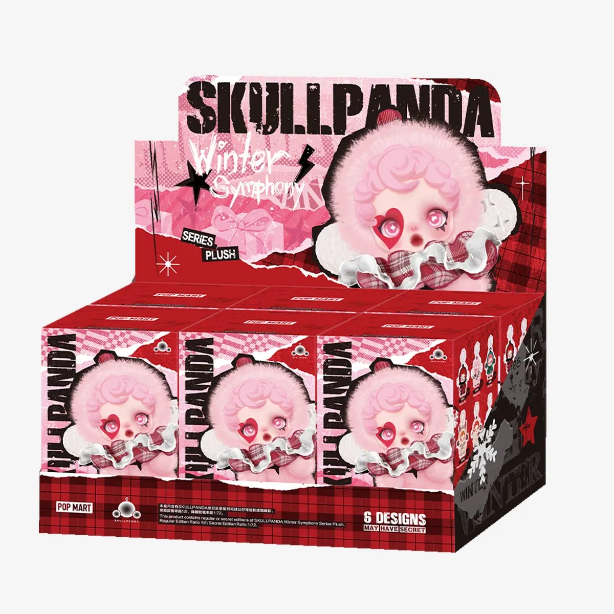 SKULLPANDA Winter Symphony Series Plush - POP MART (Macao, China)