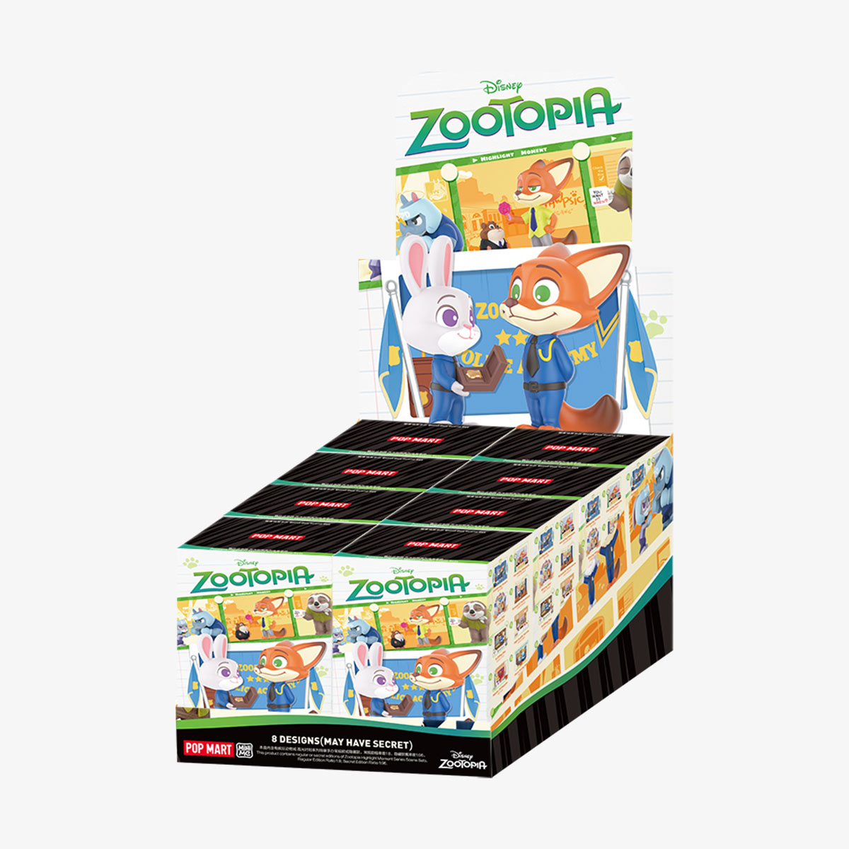 DISNEY ZOOTOPIA ハイライト モーメント シリーズ シーンセット