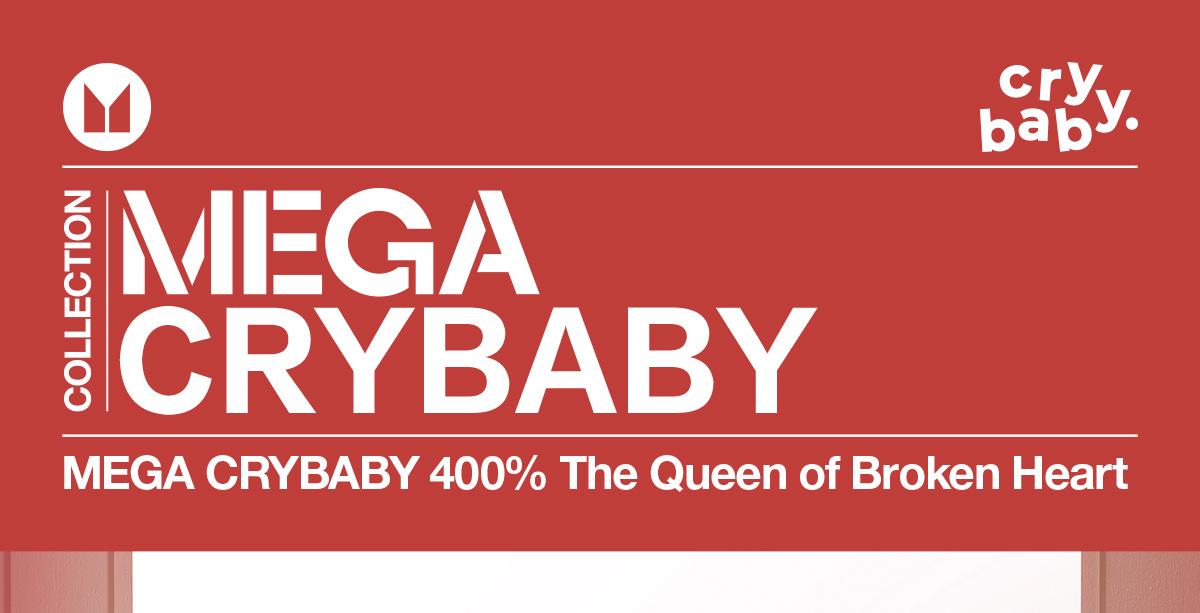 MEGA CRYBABY 400% The Queen of Broken Heart - POP MART (Ireland)