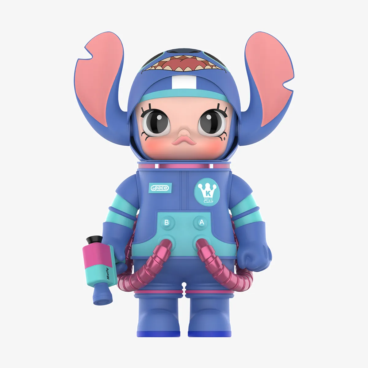 MEGA SPACE MOLLY 1000% 史迪奇 - POP MART (Belgium)
