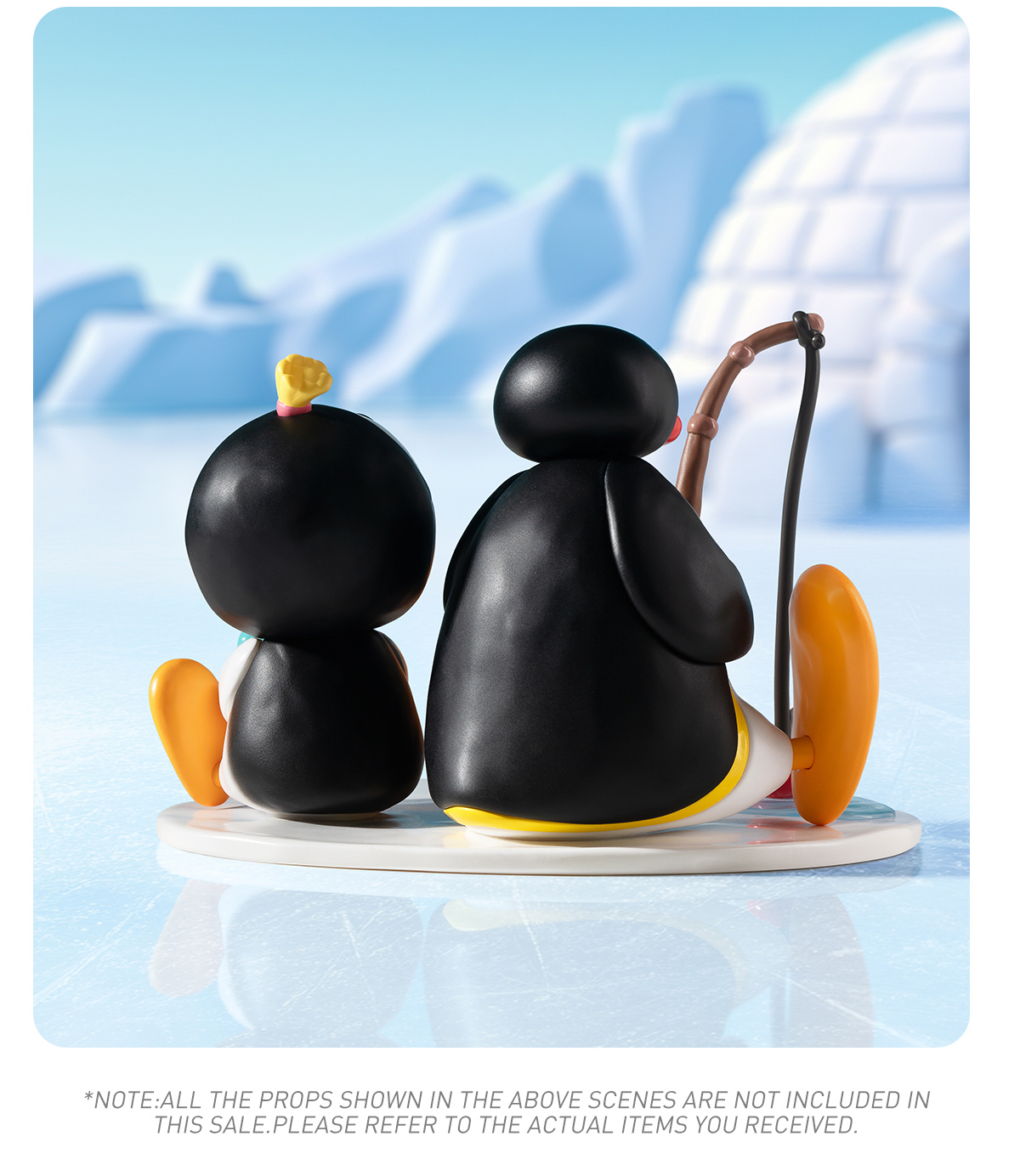 POP MART ベビーモーリー×ピングー ハッピーフィッシングシリーズ Amazon.co.jp: POP MART Baby Molly × Pingu Happy Fishing