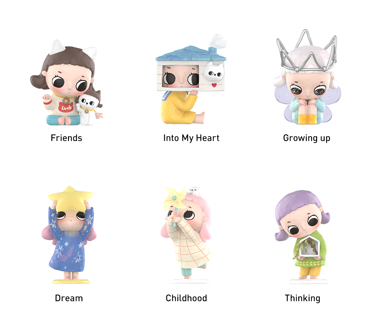 Nyota Growing up by Your Way Series Figures - POP MART (Japan)