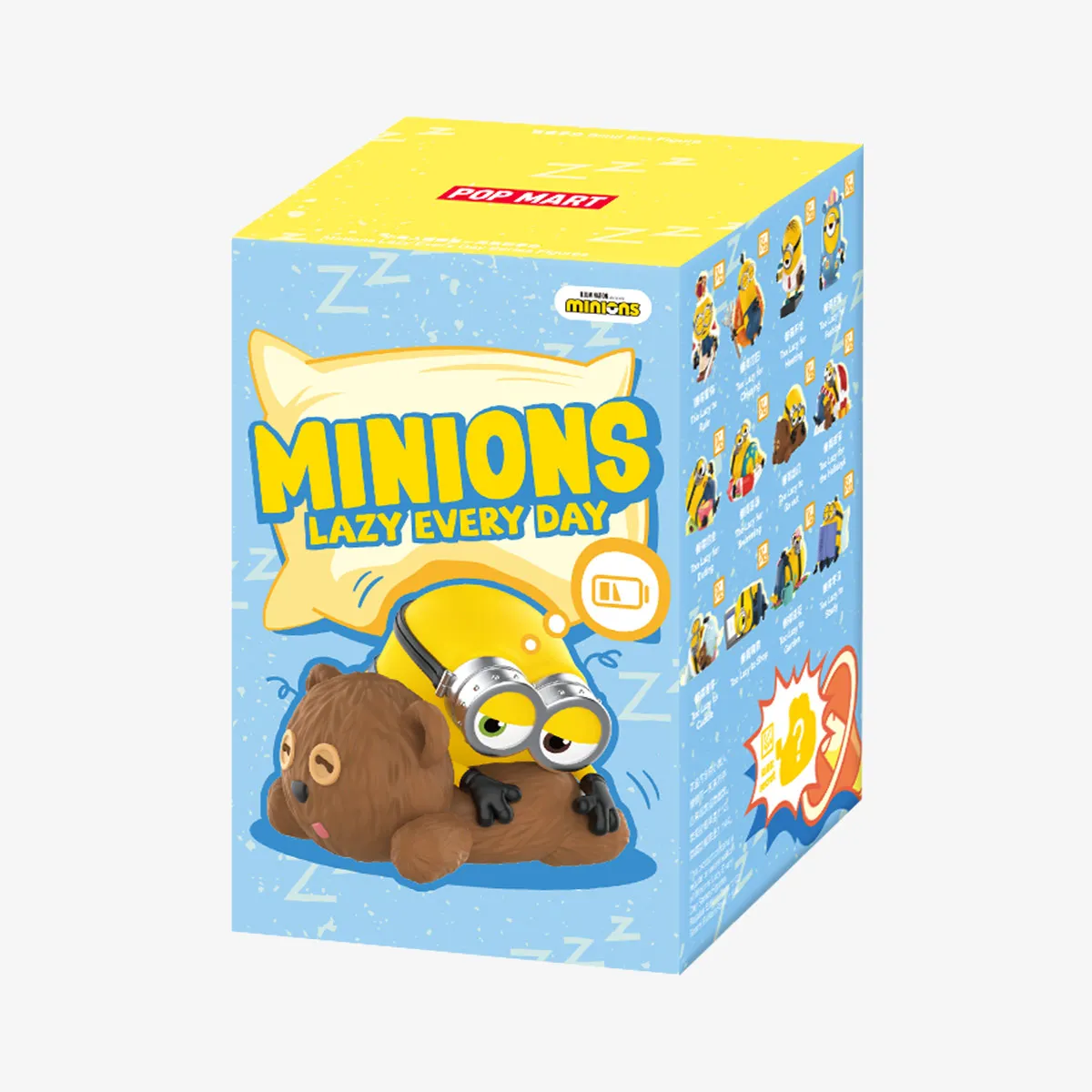 Minions Lazy Every Day Series Figures - POP MART (Japan)