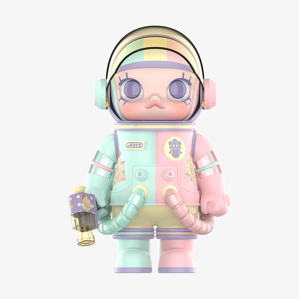 MEGA ROYAL MOLLY 400% Huang Yuxing-Bubbles - POP MART (Japan)