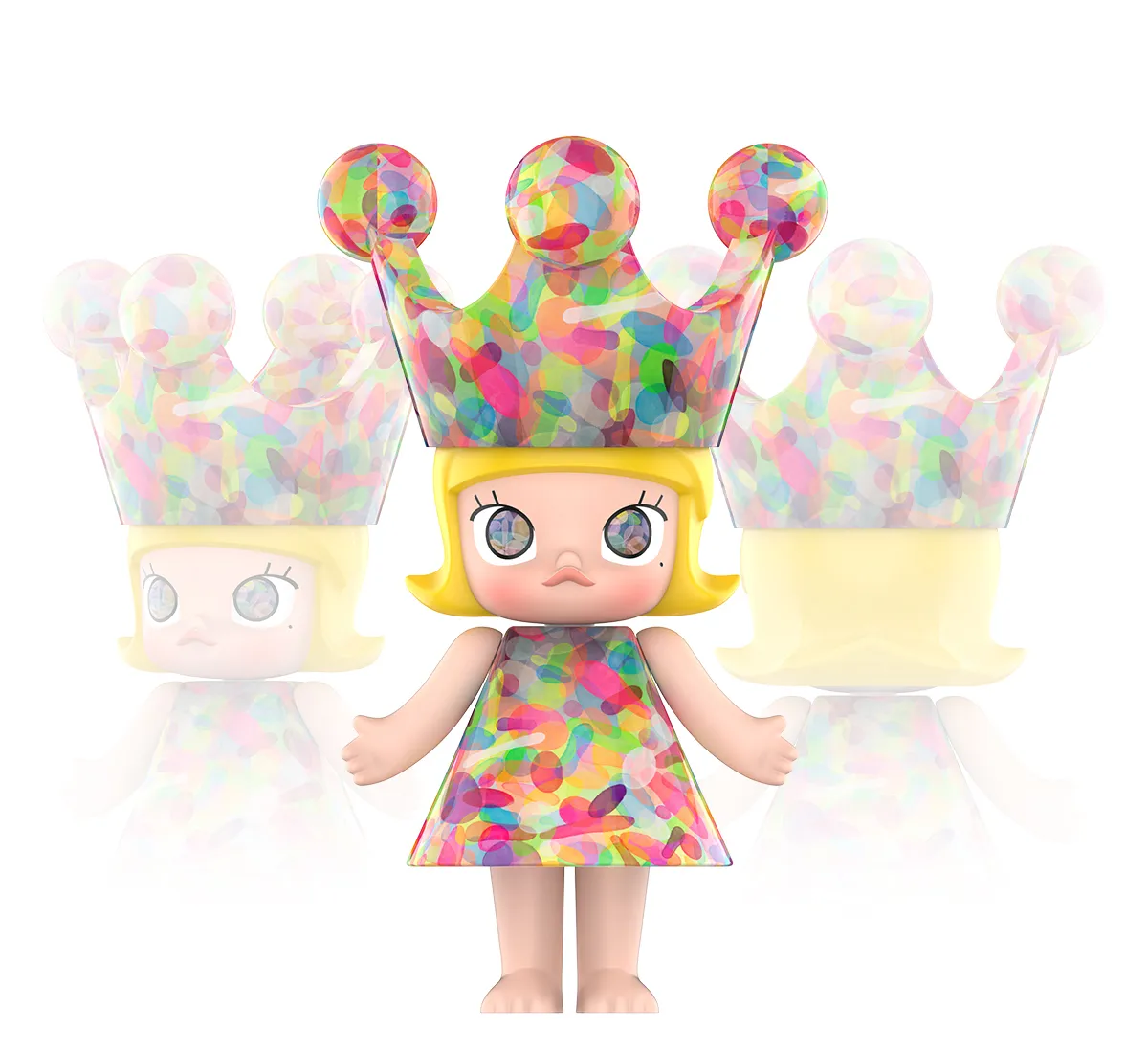 MEGA ROYAL MOLLY 1000% Huang Yuxing-Bubbles - POP MART (Italy)