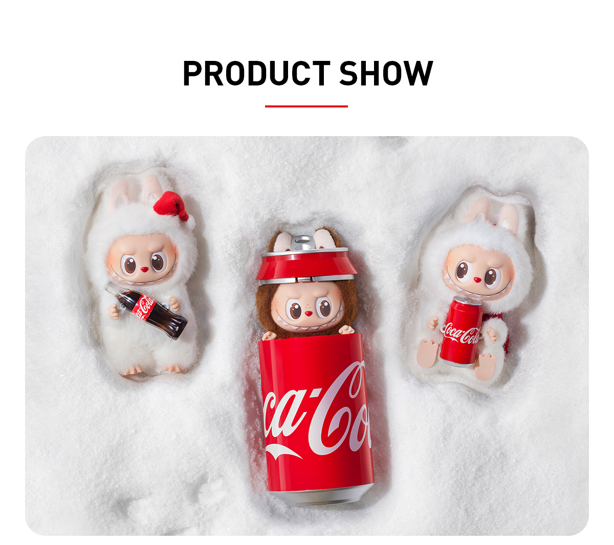 THE MONSTERS COCA-COLA SERIES-Vinyl Face Blind Box - POP