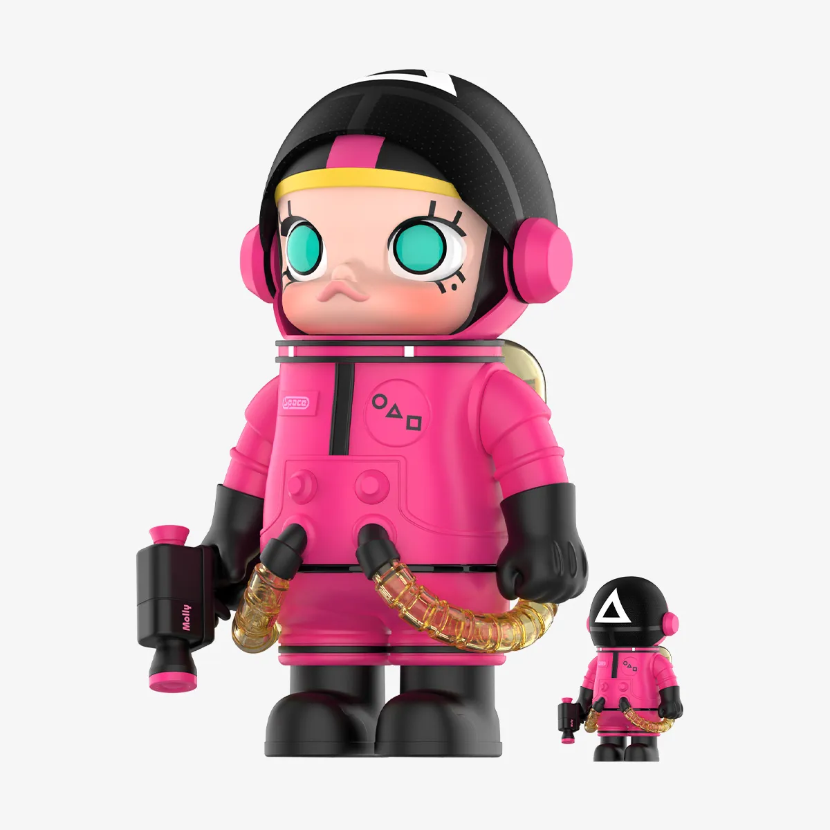 MEGA SPACE MOLLY 400%+100% 鱿鱼游戏 - POP MART (Japan)